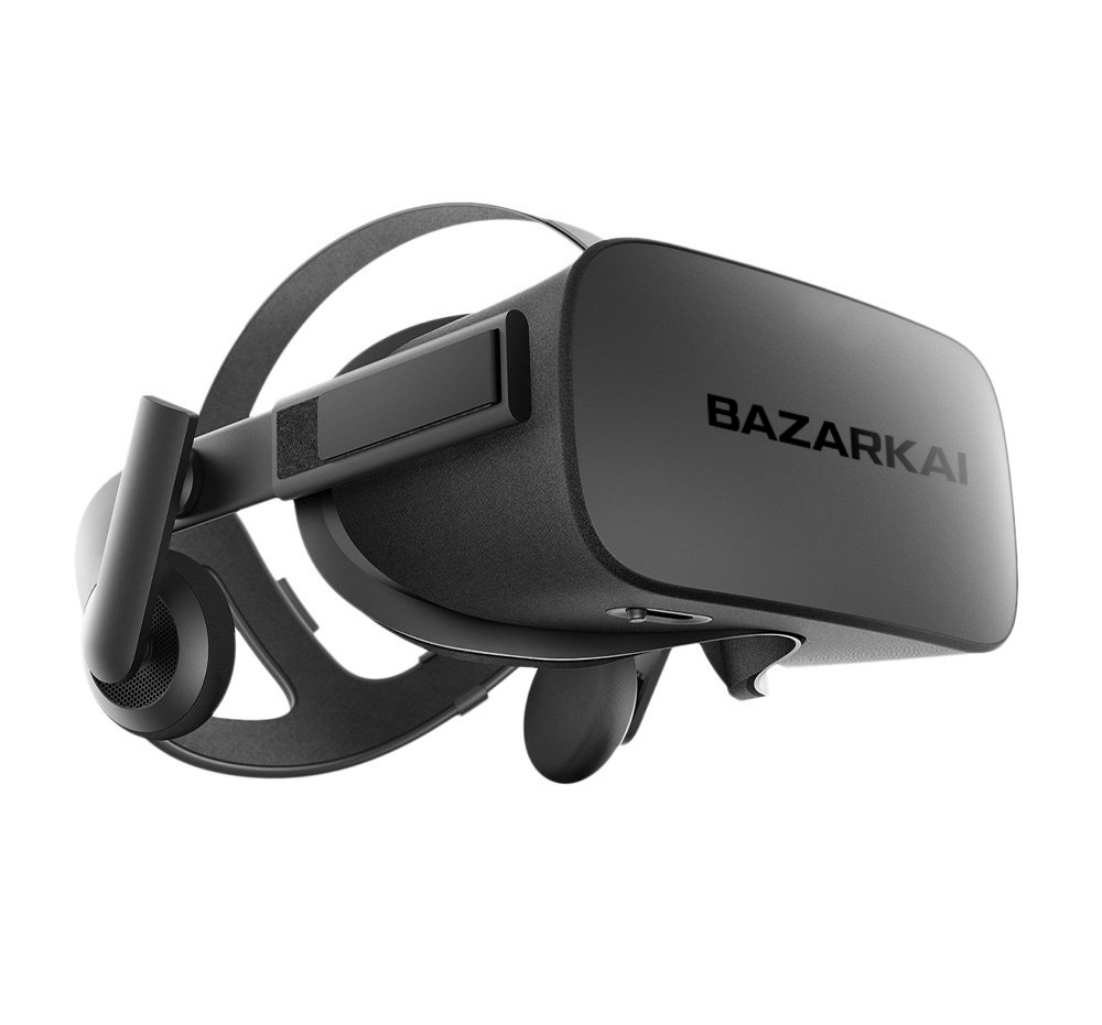 VR headset with Bazarkai Brand