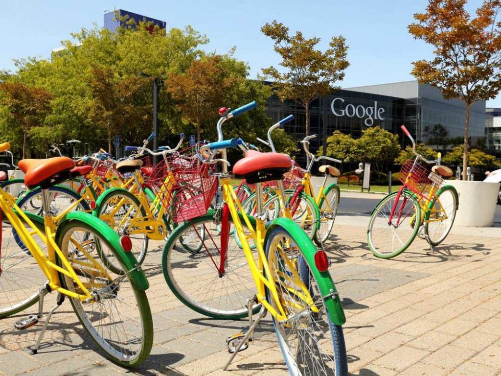 Bikes at Google Office